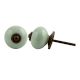 Solid Light Grey Antique Fitting Ceramic Dresser Knob